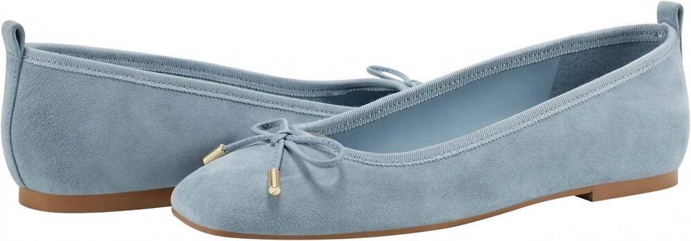 NEW MARC FISHER women's ubet ballet flat in light blue